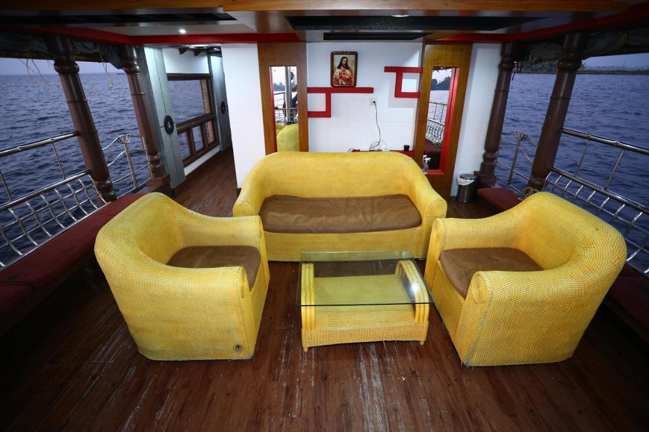 Friends Cruise, Nightstay Houseboat Alappuzha Exterior foto