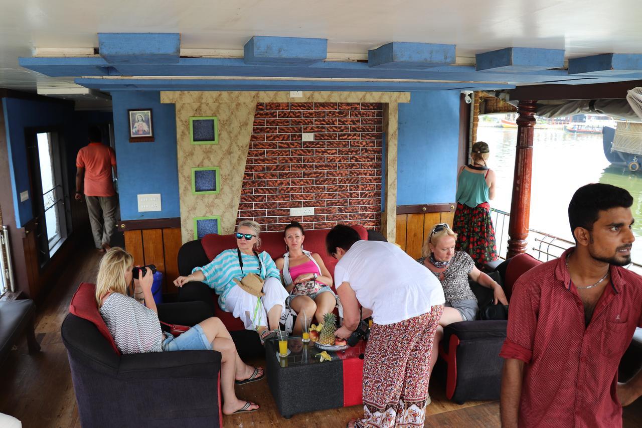 Friends Cruise, Nightstay Houseboat Alappuzha Exterior foto